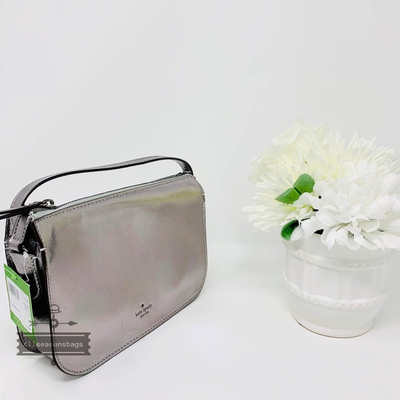 Kate spade holiday lane val crossbody anthracite - Picture 2 of 8